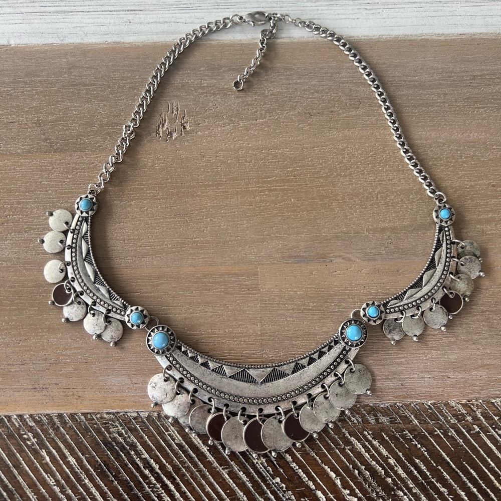 Boho Antique African Vintage Necklace